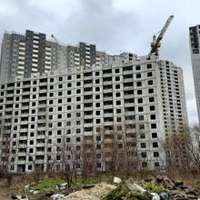 Ход строительства ЖК Ревуцкий, 1, 3 дома, январь 2021