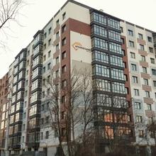 Ход строительства ЖК Квартал Карпатский, 1 дом (секции 1-2), январь 2021