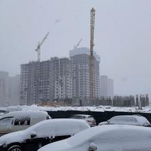 Ход строительства ЖК Варшавский-2, , январь 2021