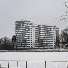 Хід будівництва ЖК Parus, 1 будинок (секції 1-4), лютий 2021