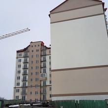 Хід будівництва ЖК на Німецькому Озері, 1 будинок, лютий 2021