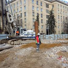 Ход строительства МФК 50Avenue, 0, март 2021