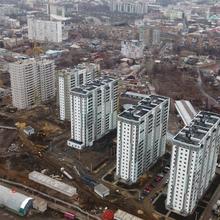 Хід будівництва ЖК Левада, будинки 1а, 1б, 2а, 2б, 3а, 3б, 4а, 4б, 5а, 5б, березень 2021