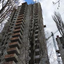 Ход строительства ЖК Отрада, 4 дом, апрель 2021