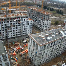 Ход строительства ЖК Файна Таун, , апрель 2021