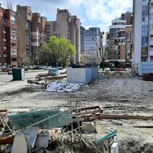Хід будівництва вул. Казимира Малевича, 44, 46, 0, квітень 2021