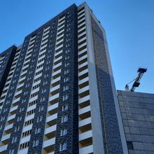 Ход строительства ЖК Ревуцкий, 1 дом, апрель 2021