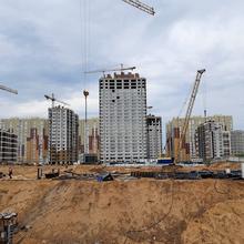 Ход строительства ЖК Варшавский-2, , май 2021