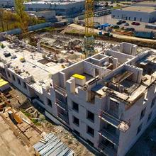 Хід будівництва ЖК Кава з молоком, 1-7 секції, квітень 2021