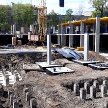 Хід будівництва ЖК Брюссель, 1-3 секції, травень 2021