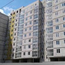 Ход строительства ЖК Спортивный, 1-2 секции, май 2021