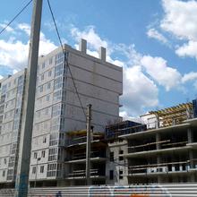 Ход строительства ЖК Спортивный, 1-3 секции, май 2021