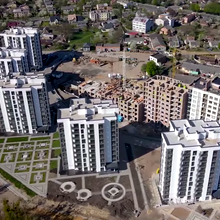 Хід будівництва ЖК Супернова, 1-7 будинки, травень 2021