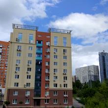 Ход строительства ЖК Изумрудный город, 2 дом (ул. Клинская, 1, корпус 1), июнь 2021