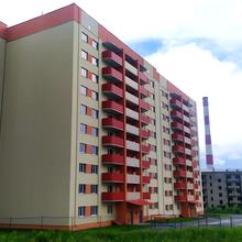 Ход строительства ЖК Подворье, 1 дом (секции 2-3), июнь 2021