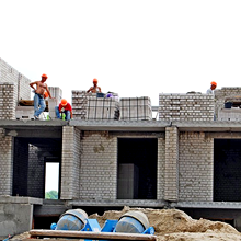 Хід будівництва ЖК Евромісто, 1 черга, травень 2014