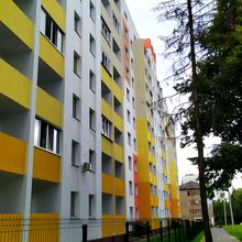 Ход строительства ЖК Мира-2, дома 1а, 1б (ул. Мира, 21), июнь 2021