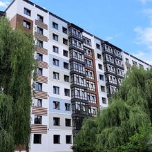 Ход строительства ЖК Квартал Карпатский, 1 дом (секции 3-4), июнь 2021