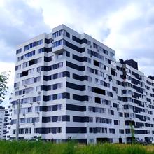 Ход строительства ЖК Пролісок, 1 дом (секции А, В), июнь 2021