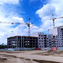 Ход строительства ЖК Пролісок, 5 дом (секции 3-4), июнь 2021