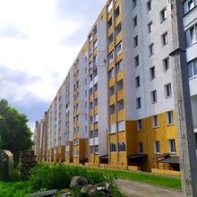 Ход строительства ЖК Радужный, 2 очередь (дома 2б, 2в, 3а, 3б, 3в), июнь 2021