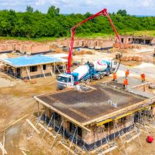 Ход строительства КГ OZON Village, 0, июнь 2021