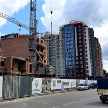 Хід будівництва Житловий район Княгинин, 1-3 будинки, липень 2021