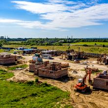 Ход строительства КГ OZON Village, 0, август 2021