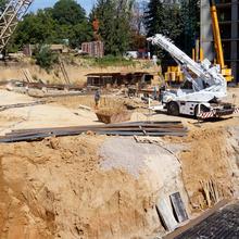 Хід будівництва ЖК Акрополь, 3 будинок (секція Б), вересень 2021