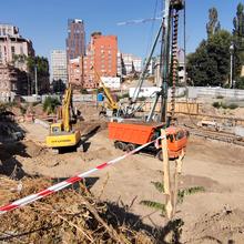 Ход строительства МФК CITÉ, 0, сентябрь 2021