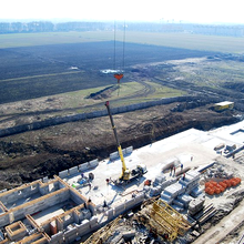 Хід будівництва ЖК Евромісто, 1 черга, березень 2014