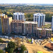 Хід будівництва ЖК Супернова, 1-7 будинки, жовтень 2021