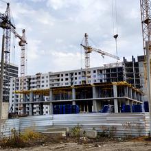 Ход строительства ЖК Пролісок, 6 дом (секции 1-2), октябрь 2021