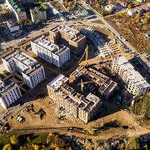 Хід будівництва ЖК Квадрат, , жовтень 2021