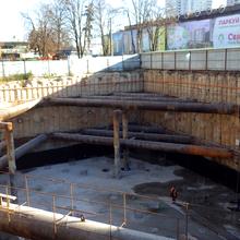 Ход строительства МФК 50Avenue, 0, октябрь 2021