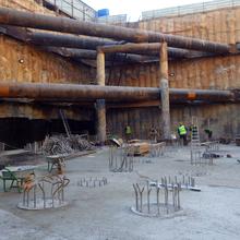 Ход строительства МФК 50Avenue, 0, октябрь 2021