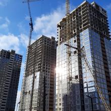 Ход строительства ЖК Урловский-1, 1-4 дома, ноябрь 2021