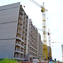 Хід будівництва ЖК Евромісто, 1 черга, серпень 2014