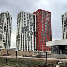 Ход строительства ЖК Варшавский Плюс, 13.8-13.10 дома, ноябрь 2021