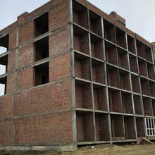 Ход строительства ЖК Счастливая Семья, 1 секция, ноябрь 2021