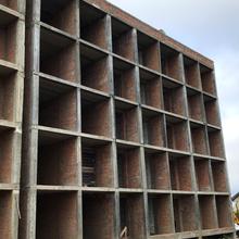 Ход строительства ЖК Счастливая Семья, 1 секция, ноябрь 2021