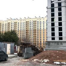 Хід будівництва ЖК Чайка, вул. Лобановського, 30 (секції А, Б, В), грудень 2021