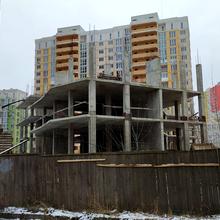 Ход строительства ЖК Диамант, 5 дом (секция 6), декабрь 2021