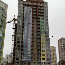Ход строительства ЖК Диамант, 5 дом (секция 4), декабрь 2021