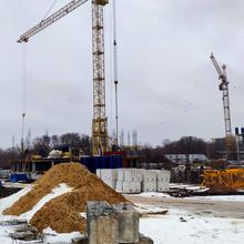 Ход строительства ЖК Пролісок, 7 дом, январь 2022