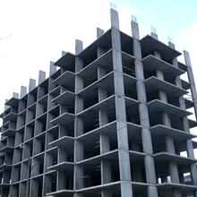 Ход строительства ЖК Краєвид, 1 секция, январь 2022