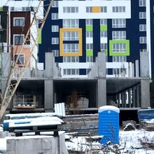 Хід будівництва ЖК Аврора, 2 секцiя, січень 2022