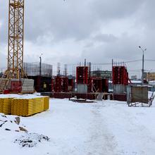 Хід будівництва ЖК BonAparte, 2 будинок (секція 1), січень 2022