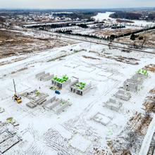 Хід будівництва КМ Gardd House Eco Village, 0, січень 2022