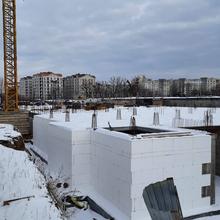 Хід будівництва ЖК A3UM, Будинок, січень 2022